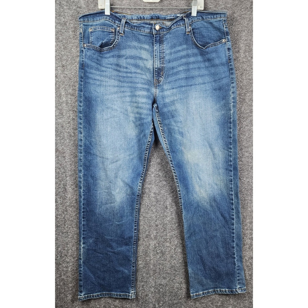 George‎ Athletic Fit Jeans Mens 40x32 Blue Stretch Denim GM0106